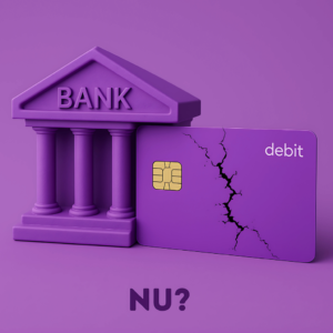 imagem roxa ilustrativa do banco central falando se o nubank vai quebrar